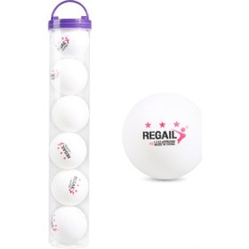 Resim Yuntech01 6 Adet 3 Yıldızlı 40mm Abs Tenis Topu - Profesyonel Antrenman, Multi-topu Egzersiz Ve Robotlar İçin İyi Zıplama 