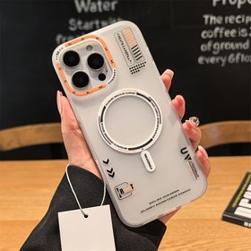 Resim İPhone 16 15 14 13 12 11 Pro Max 16Plus için Lüks Mat Manyetik Epoksi Telefon Kılıfı, Manyetik Kablosuz Şarj Koruyucu Arka Kapak Darbeye Dayanıklı 