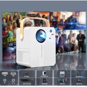 Resim newnet Q96 Projektör | Android Tv Android Kurulu Full Hd Projeksiyon Cihazı Wi-Fi + Bluetooth Sinema Keyfi 