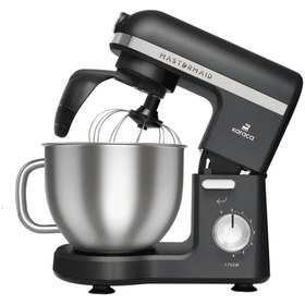 Resim Karaca Mastermaid Chef Pro Çift Kollu Stand Mikser Shiny Black 1750 W 