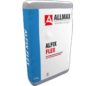 Resim Allmax Alfix Flex Seramik Yapıştırma Harcı Gri 25 kg 