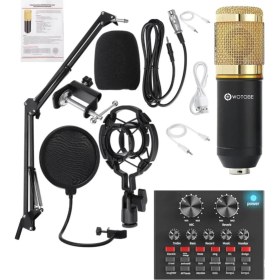 Resim Filtreli Condenser Mikrofon Ses Kartı Stand Set 