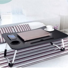 Resim Yatak Koltuk Üstü Laptop Yemek Kahvaltı Hasta Ders Sehpası Masası 