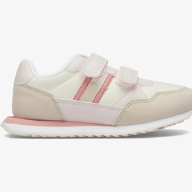 Resim Tommy Hilfiger Low Cut Velcro Bebek Beyaz Spor Ayakkabı 