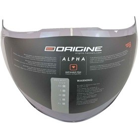 Resim Origine Alpha Kask Camı - Vizör Füme 