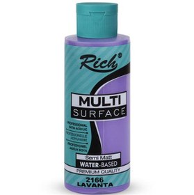 Resim Rich Akrilik Boya Multi Surface 120 CC Lavanta 2166 