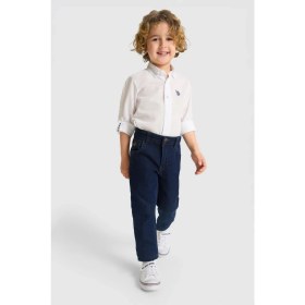Resim U.s. Polo Assn. Erkek Çocuk Beyaz Gömlek Basic 50324683-VR013 