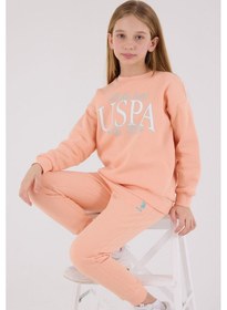 Resim U.S. Polo Assn. U.s. Polo Assn Kız Çocuk Turuncu Eşofman Takımı Us2316-c-v2 Turuncu 