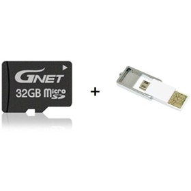 Resim 32gb 10class Microsd Hafızakartı Ve Otg Adaptör 