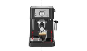 Resim DeLonghi Stılosa Manuel EC260.BK Espresso Makinesi - Siyah 