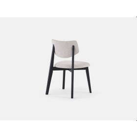 Resim Alaz Mutfak Sandalyesi 2 Adet Gri - Siyah 