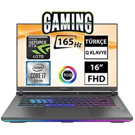 Resim ROG STRIX G16 G614JI-N3188 INTEL I7-13650HX 16GB DDR5 1TB PCIE SSD 8GB RTX4070 16" WUXGA FDOS Asus