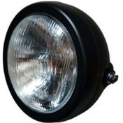 Resim Kanuni Bs100/bs125/gn125 Siyah Far Komple Yuvarlak 