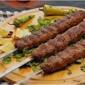 Resim Haura Adana Kebap Beyti Döner Et Kıyma Galvaniz Şiş 50 Cm Mutfak Barbekü Izgara 12 Adet 