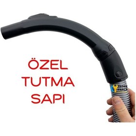Resim Arnica Uyumlu Hydra Plus Elektrikli Süpürge Katlanmaz Dayanıklı Güçlü Hortumu Kilitsiz 