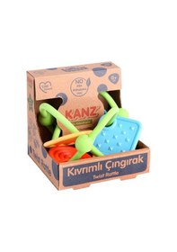 Resim Kanz Kıvrımlı Çıngırak Bebek Oyuncak Knz-30750 Çok Renkli 