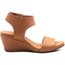 Resim Wella 7016 Taba Kadın Sandalet 001 