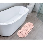 Resim Banyo Paspası Kaydırmaz Pvc Vantuzlu Pembe 