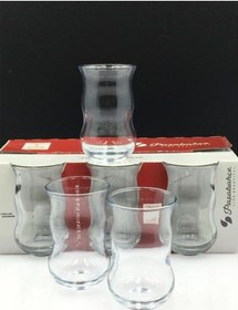 Resim Paşabahçe 42981 Çiftebelli Çay Bardağı 6 Lı 