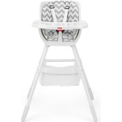 Resim Kanz Seul Sepetli Mama Sandalyesi - Beyaz 