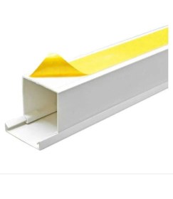 Resim Mikasso Yapışkan Bantlı Kablo Kanalı 25X16 mm 2m 