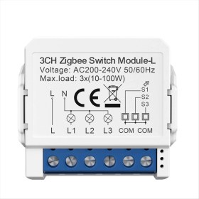 Resim Empoorlium Tuya Zigbee 3.0 Akıllı Tekli Yangın Anahtarı Modülü Iki Yönlü Kontrol Desteği Ses Kontrolü Dıy Ev Otomasyonu 3 Çete (Yurt Dışından) 
