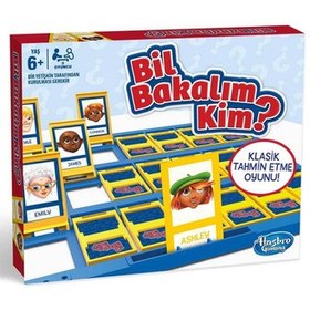 Resim Hasbro Orjinal Bil Bakalım Kim Kutu Oyunu C2124 
