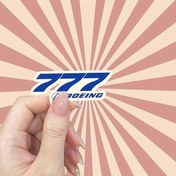 Resim Boeing 777 Vinil Sticker - Kendinden yapışkanlı, Mat Bitiş, Tek Kullanımlık, Kamyonlar, Vanlar, SUV'lar, Motosikletler ve Scooters için İdeal, Karikatür Uçak Tasarımı, Motosiklet Stickeri | Karikatür Uçak Stickeri | Mat Bitiş Stickeri, Uçak Aksesuarları 