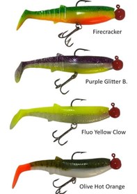 Resim Savage Gear Cannibal Sahd Hazır Zokalı Silikon Yem 10cm 22gr Modifiyeli 