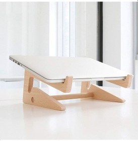 Resim Ahşap Laptop - Notebook Standı 11-13 Inch / 14-17 Inch 