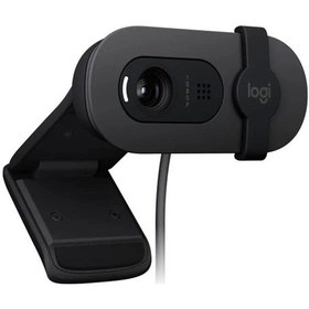 Resim Logıtech Brıo 100 Full Hd 1080p Mikrofonlu Web Kamera Siyah 960-001585 