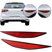Resim Dianziye Golf Mk7 2013-2017 Arka Tampon Reflektörü Kırmızı Lensli Sağ-sol Abspart No:5gg945106/5gg945105 