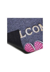 Resim Welcome Yazılı Kauçuk İç Ve Dış Kapı Önü Paspası 45x70 