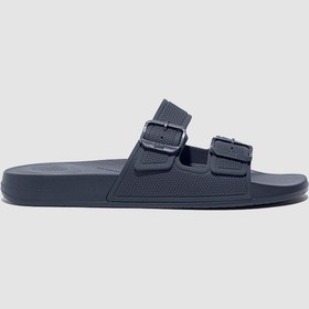 Resim Fitflop İqushıon Gs9 Çift Tokalı Lacivert Erkek Terlik Lacivert 