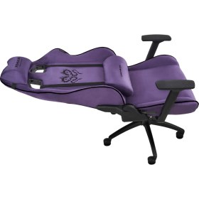 Resim XMAX / Rio Plus Balerion Terletmez Kadife Kumaş Mor Gaming Oyuncu Koltuğu / 120 kg Taşır 