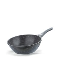 Resim Thermoad Döküm Granit Wok Tava 28 CM Gri 