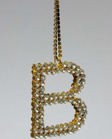 Resim TASARIM ARABAM ATİKE ELİF AKIN Gold 7 Cm ''b'' Harf Dikiz Süsü 