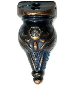 Resim Minare Sandık Ayağı, Kutu Ayak 3 Cm - Eskitme, 100 Adet Ahşap 