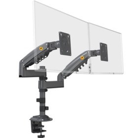 Resim Ergoflex North Bayou Nb H180 17"-27" Çift Kol Amortisörlü Monitör Kolu 2-9 Kg Monitör Standı 