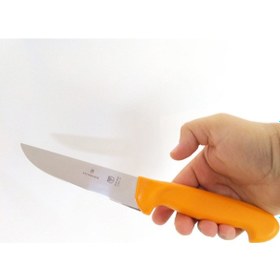 Resim Victorinox Swibo 5.8421.16 Boğazlama Kasap Et Doğrama Bıçağı 16 C 