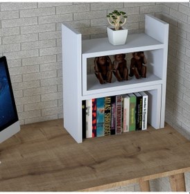 Resim Emkawood Emkawood Libro Masa Üstü Kitaplık 