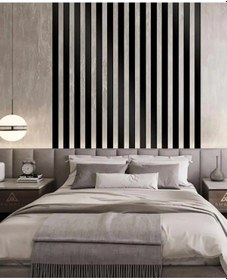 Resim Dekoratif Duvar Çıtası Siyah 50x5 Cm 10 Adet 