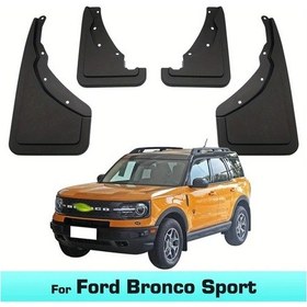 Resim Challenger Ford Bronco Sport 2021-2023 Abs Çamurluk Koruma Seti - 4 Adet Universal Dayanıklı Plastik 