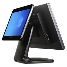 Resim Tiwox TP-1903-D, Intel i3 3.Nesil, 18.5" Ekran, 8GB Ram, 128GB SSD, Endüstriyel, Dokunmatik Pos PC (çift ekran) 