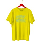 Resim Bluu Newyorklite Sporcu T-Shirt Bisiklet Yaka 