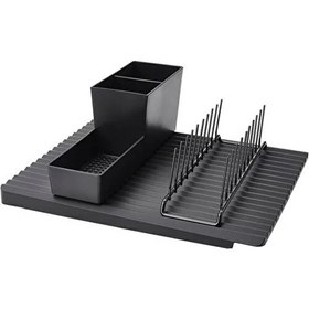 Resim Ikea Rinnig Bulaşıklık 3 Parça Siyah 