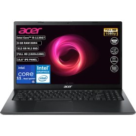 Resim Acer Extensa EX215-54 İntel Core i5 1135G7 8 GB 512 GB SSD Freedos 15.6" FHD Taşınabilir Bilgisayar 