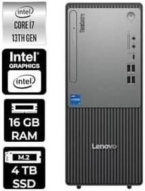 Resim LENOVO ThinkCentre Neo 50T G5 i7 13700 16GB 4TB SSD FDOS Masaüstü Bilgisayar & PER4 USB Bellek 