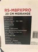 Resim Reiss Audıo Rs-m8pro 500watt 200 Rms 20cm Mıdrange Net Sess 