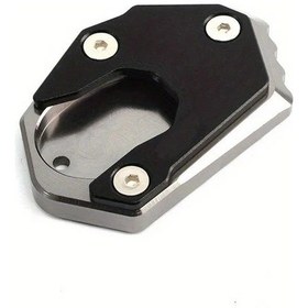 Resim Chuangyinshop Gray Kawasaki Z650 Z900 Z900rs Z800 Z1000 Z1000sx Motorcycle Kickstand Pad Side Stand Genişletme Plakası 